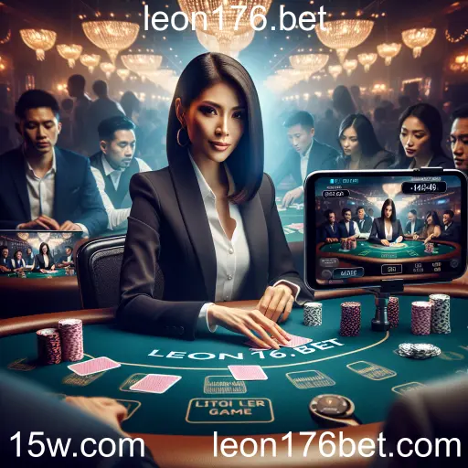 Experiência do Cassino Ao Vivo no leon176.bet